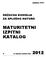 MATURITETNI IZPITNI KATALOG