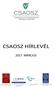 CSAOSZ HÍRLEVÉL MÁRCIUS
