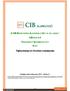 CIB IPAR 4.0. Tájékoztatója és Kezelési szabályzata