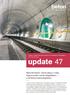 update 47 Betonlemezes vasúti pálya a világ leghosszabb vasúti alagútjában, a Gotthard bázisalagútban