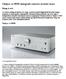 Onkyo A-9050 integrált sztereó erősítő teszt