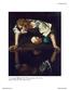 Typotex Kiadó. 1. Caravaggio: Nárcisz, , olaj, vászon, 110 x 92 cm, Galleria Nazionale d'arte Antica, Róma.