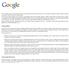 Usage guidelines. About Google Book Search