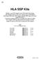 HLA SSP Kits. [IVD] For In Vitro Diagnostic Use