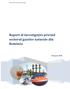 Consiliul Concurenţei. Raport al investigației privind sectorul gazelor naturale din România