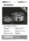 IAN SLOW COOKER SSC 200 A1. SLOW COOKER Operating instructions. ELEKTROMOS LASSÚ FŐZŐ Kezelési útmutató. POČASNI KUHALNIK Navodilo za uporabo