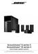 Acoustimass 6 series V Acoustimass 10 series V home theater speaker systems