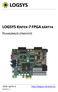 LOGSYS LOGSYS KINTEX-7 FPGA KÁRTYA FELHASZNÁLÓI ÚTMUTATÓ április 3. Verzió