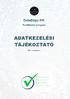 ADATKEZELÉSI TÁJÉKOZTATÓ