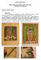 DOKUMENTÁCIÓ. Indiai, temperával papírra festett, aranyozott, 17 db kép restaurálásáról