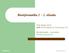 Bioinformatika 2 2. előadás