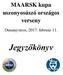 MAARSK kupa uszonyosúszó országos verseny. Dunaújváros, február 11. Jegyzőkönyv