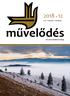 LXXI. évfolyam december. művelődés. közművelődési havilap