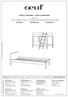 PERCH TWIN BED / TWIN LOWER BED
