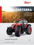 FORTERRA A KIFOGYHATATLAN ERŐ FORTERRA CL FORTERRA HSX FORTERRA HD. Ha traktor akkor Zetor óta.