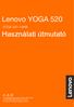 Lenovo YOGA 520. Használati útmutató