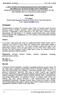 Studia Mundi - Economica Vol. 3. No. 1.(2016)