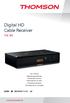 Digital HD Cable Receiver