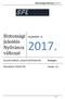 2017. Biztonsági Jelentés Nyilvános változat. SILVER FOREST LOGISTICSYSTEM Kft. Készítette: HVESZ Kft. Verzió: 1.0. Biztonsági Jelentés 2017.