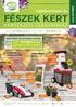 FÉSZEK KERT KERTÉSZETI SZAKÁRUHÁZ TERMÉSZETESEN JÓ! OKTÓBER 13-án KOMPOSZTAPRÍTÓ INGYENES SZAKTANÁCSADÁS! ELEKTROMOS GYEPSZELLŐZTETŐ