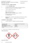 830/2015/EU és a1272/2008/eu rendeletek előírásai alapján. 1. SZAKASZ: A keverék és a vállalat azonosítása. 2. SZAKASZ: A veszély azonosítása