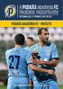 A PUSKÁS akadémia FC hivatalos műsorfüzete