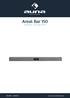 Areal Bar 150 Sound-Bar + Aux, USB, SD, BT