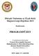 Műszaki Tudomány az Észak-Kelet PROGRAMFÜZET