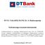 DUNA TAKARÉK BANK Zrt. és Bankcsoportja. Nyilvánosságra hozandó információk