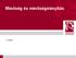 Minőség és minőségirányítás 5. FMEA