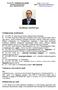 Prof. Dr. Gál István László telefon: tanszékvezető egyetemi tanár lakcím: 7100, Szekszárd, Herman Ottó u. 1. Szakmai önéletrajz