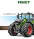 500 LE az Ön mindennapi mesterművéhez. Fendt 1000 Vario.
