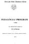 Bereczki Máté Általános Iskola PEDAGÓGIAI PROGRAM. 3. kötet. Az iskola helyi tanterve 1-4. évfolyam