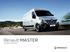 Renault MASTER. Kezelési útmutató