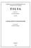 SOPRONI EGYETEM ERDİMÉRNÖKI KAR NÖVÉNYTANI TANSZÉK T I L I A. Szerkeszti: BARTHA DÉNES. Vol. VI. VÁLOGATOTT TANULMÁNYOK. Szerkesztette: BARTHA DÉNES