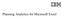 IBM. Planning Analytics for Microsoft Excel