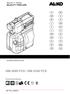 HW 4000 FCS / HW 4500 FCS. Betriebsanleitung _a I 05/2012