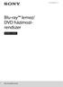 Blu-ray lemez/ DVD házimozirendszer