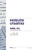 KEZELÉSI UTASÍTÁS MIREL VZ1. vonatbefolyásoló berendezés. v VZ1 :