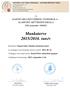 Munkaterve 2015/2016. tanév