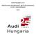 Audi Hungaria Zrt. ENERGIAHATÉKONYSÁGI INTÉZKEDÉSEKKEL ELÉRT EREDMÉNYEK