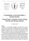 Családalapítás és gyermekvállalás a fiatalok körében Young People s Attitudes toward Getting Married and Having Children