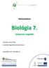 Növényélettan Biológia 7. Szaktanári segédlet