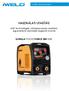 HASZNÁLATI UTASÍTÁS GORILLA POCKETFORCE 200 IGBT. IGBT technológiás, mikroprocesszor vezérlésű egyenáramú elektróda hegesztő inverter
