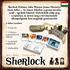 Sherlock. A doboz tartalma: 4 paraván. 13 kártya a gyanúsítottak képével. nyomozási naplótömb. játékszabály