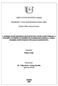 SZENT ISTVÁN EGYETEM, Gödöllı. Gazdálkodás- és Szervezéstudományok Doktori Iskola. Doktori (PhD) értekezés tézisei