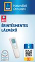 ÉRINTÉSMENTES LÁZMÉRŐ