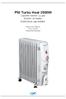 PNI Turbo Heat 2900W Calorifer electric cu ulei Electric oil heater Elektromos olaj radiátor