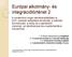 Európai alkotmány- és integrációtörténet 2