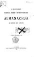 ALMANACHJA FERENCZ JÓZSEF-TUDOMÁNYEGYETEM AZ MCMXXIX-XXX. TANÉVRŐL. A MAGYAR KIRÁLYI. ányepye2errt trinrláizyi Cgarn.